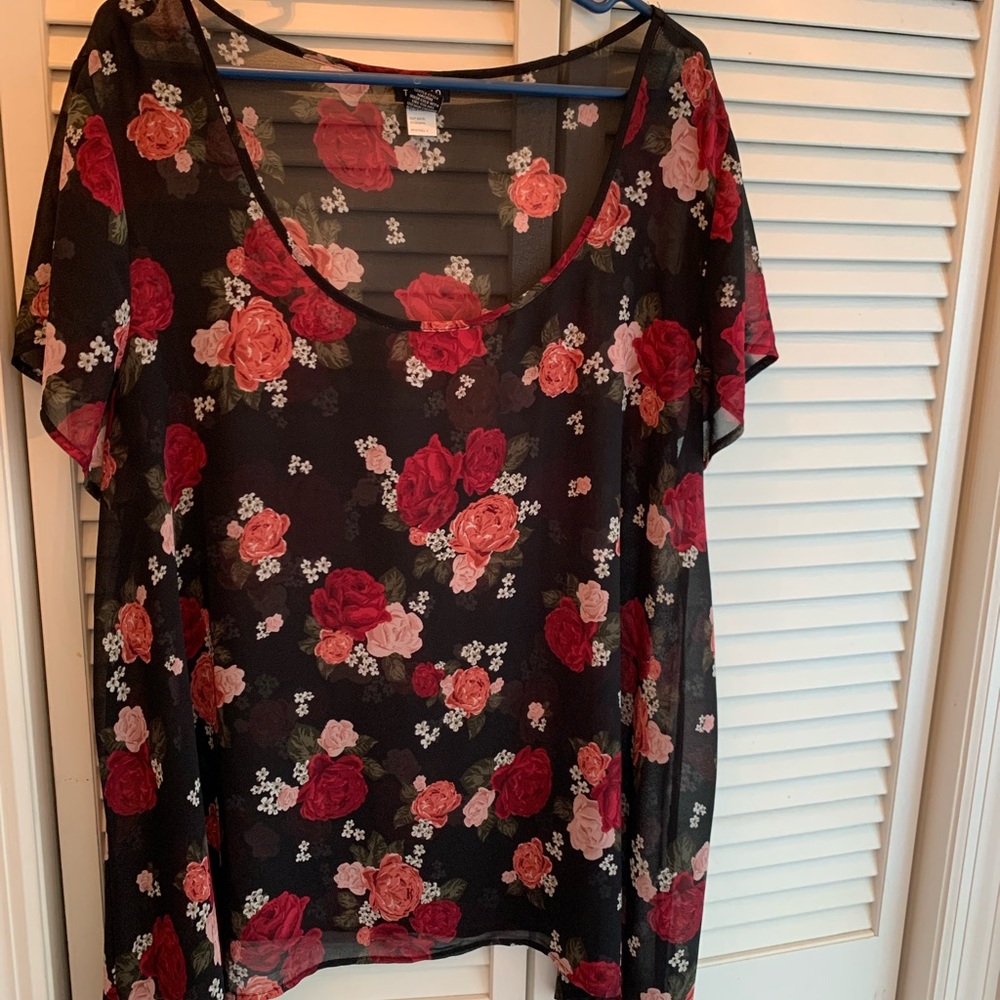 Tunic blouse, torrid brand, size 2